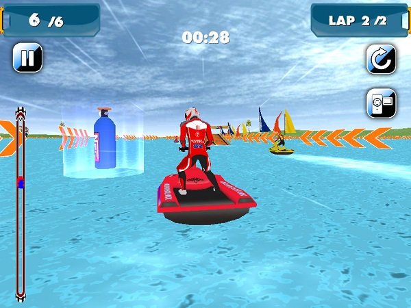 game Đua xe máy moto dưới nước 3D game Dua xe may moto duoi nuoc 3D