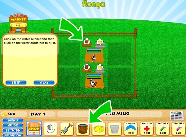 game Nông trại chăn nuôi bò sữa hình ảnh 1 game Nong trai chan nuoi bo sua hinh anh 1