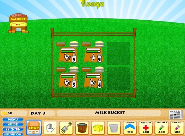 game Nông trại chăn nuôi bò sữa hình ảnh 2 game Nong trai chan nuoi bo sua hinh anh 2