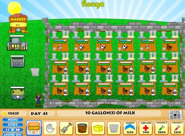 game Nông trại chăn nuôi bò sữa hình ảnh 4 game Nong trai chan nuoi bo sua hinh anh 4