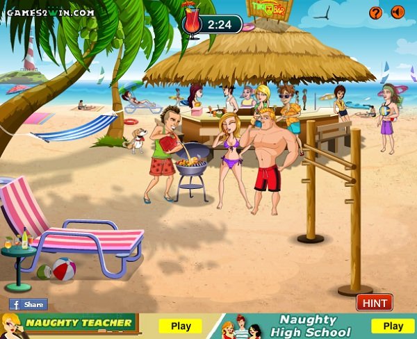 game Chọc phá người đẹp ở bãi biển hình ảnh 1 game Choc pha nguoi dep o bai bien hinh anh 1