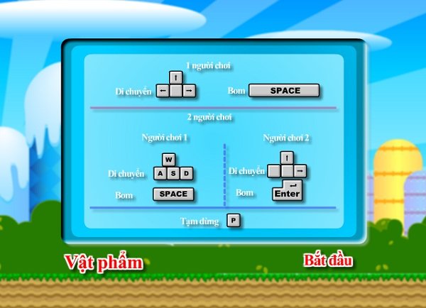 game Đặt boom Mario 2 người chơi game Dat boom Mario 2 nguoi choi
