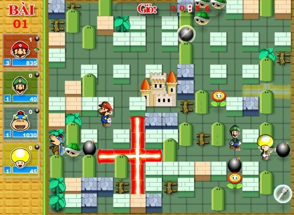 game Đặt boom Mario mới nhất 24h y8 2018 game Dat boom Mario moi nhat 24h y8 2018