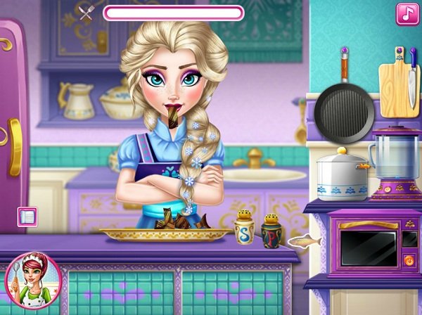 game Elsa nấu ăn hình ảnh 4 game Elsa nau an hinh anh 4