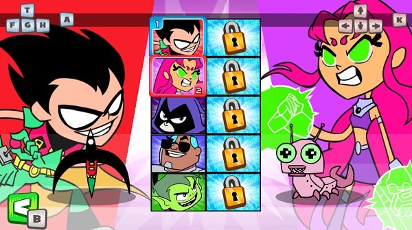 game Biệt đội thiếu niên Titan đánh nhau hình ảnh 1 game Biet doi thieu nien Titan danh nhau hinh anh 1