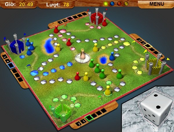game Cờ cá ngựa kiểu mới game Co ca ngua kieu moi