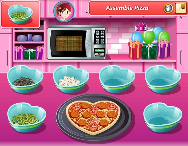 game Làm bánh pizza tình yêu hình ảnh 4 game Lam banh pizza tinh yeu hinh anh 4