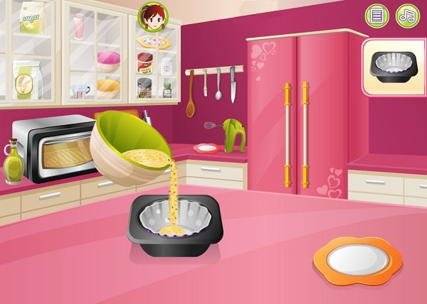 game Làm bánh tặng bạn gái người yêu game Lam banh tang ban gai nguoi yeu