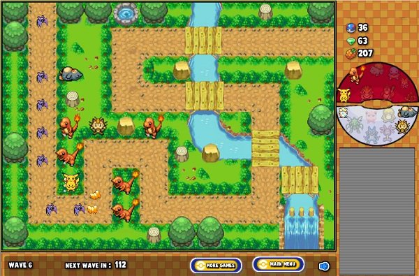 game Pokemon phòng thủ 2 hình ảnh 2 game Pokemon phong thu 2 hinh anh 2
