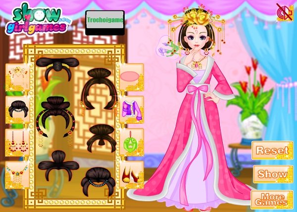 game Thời trang Trung Quốc thời nhà đường thanh game Thoi trang Trung Quoc thoi nha duong thanh