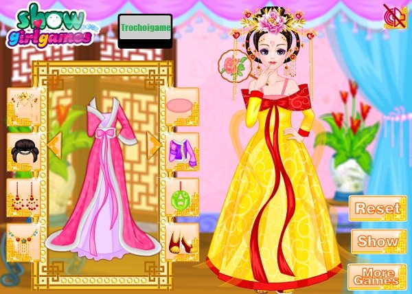game Thời trang Trung Quốc thời xưa miễn phí game Thoi trang Trung Quoc thoi xua mien phi