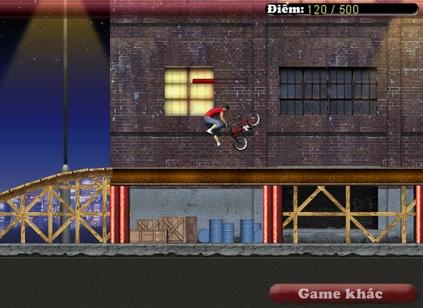 game Biểu diễn xe đạp đường phố game Bieu dien xe dap duong pho