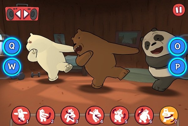 game Chúng tôi đơn giản là gấu nhảy Audition boogie bears game Chung toi don gian la gau nhay Audition boogie bears