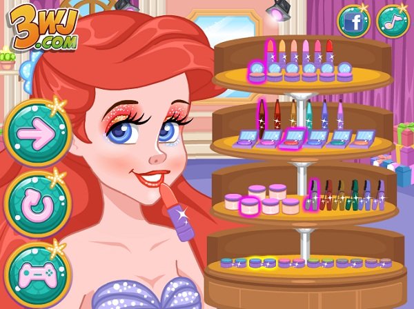 game Trang điểm nàng tiên cá hình ảnh 1 game Trang diem nang tien ca hinh anh 1
