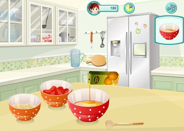 game Lam che thap cam hoa qua