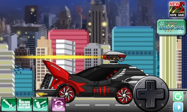game Siêu xe biến hình thành robot game Sieu xe bien hinh thanh robot