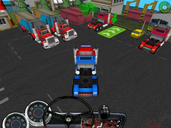 game Lái xe 18 bánh 3D hình ảnh 2 game Lai xe 18 banh 3D hinh anh 2