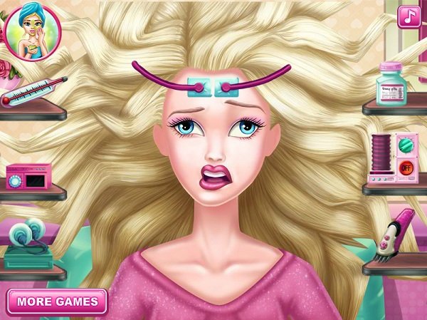 game Phẫu thuật não cho Barbie hình ảnh 1 game Phau thuat nao cho Barbie hinh anh 1