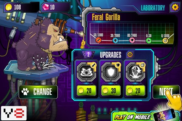 game Quái thú nổi dậy online game Quai thu noi day online