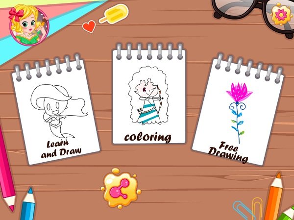 game Tô màu công chúa chibi dễ thương xinh đẹp game To mau cong chua chibi de thuong xinh dep
