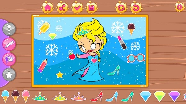 game Tô màu công chúa chibi disney đẹp nhất thế giới game To mau cong chua chibi disney dep nhat the gioi