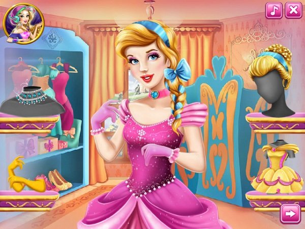 game Trang điểm công chúa lọ lem xinh đẹp game Trang diem cong chua lo lem xinh dep