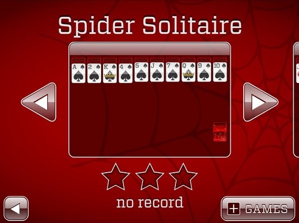 game Xếp bài nhện spider solitaire game Xep bai nhen spider solitaire