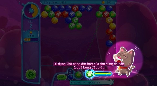 game Bắn bóng thú cưng online miễn phí game Ban bong thu cung online mien phi