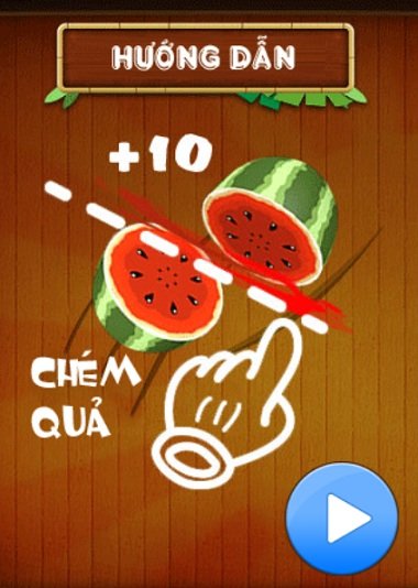 game Chém dưa hấu online game Chem dua hau online