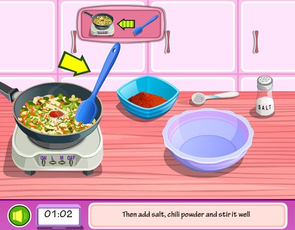 game Làm trứng chiên ốp la game Lam trung chien op la