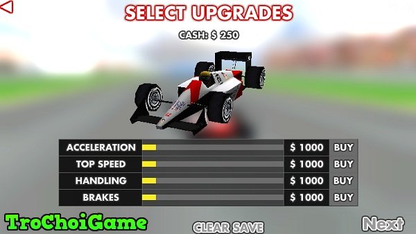 game Đua xe F1 3D hình ảnh 2 game Dua xe F1 3D hinh anh 2