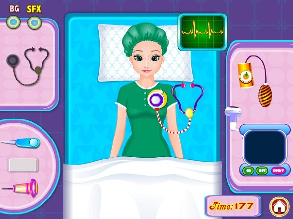 game Phẫu thuật bụng cho Elsa hình ảnh 1 game Phau thuat bung cho Elsa hinh anh 1