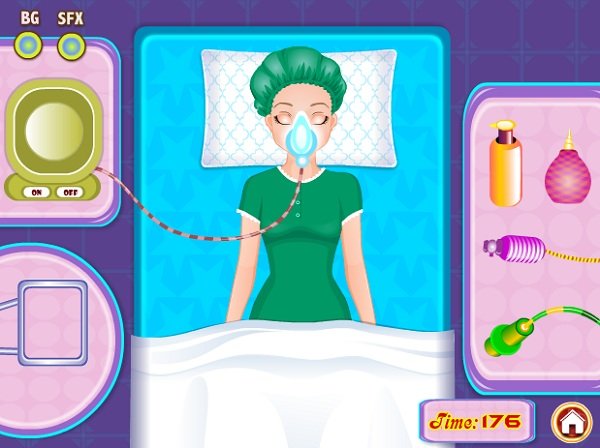 game Phẫu thuật bụng cho Elsa hình ảnh 2 game Phau thuat bung cho Elsa hinh anh 2