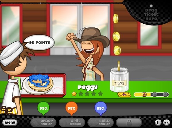 game Cửa hàng bánh kếp pancake của Papa game Cua hang banh kep pancake cua Papa