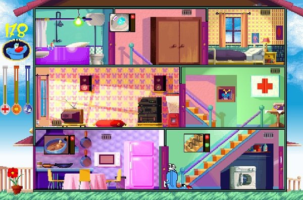 game Ngôi nhà của Oggy hình ảnh 3 game Ngoi nha cua Oggy hinh anh 3