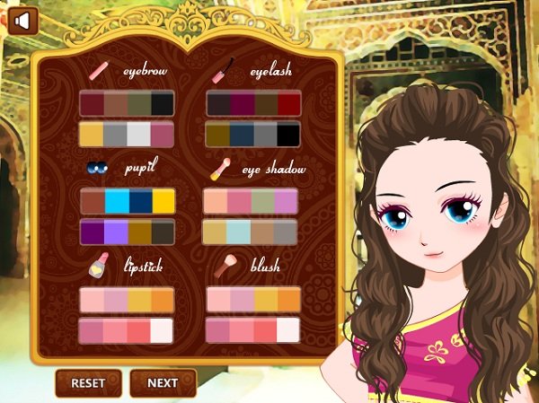 game Thời trang công chúa Ấn Độ hình ảnh 1 game Thoi trang cong chua An Do hinh anh 1