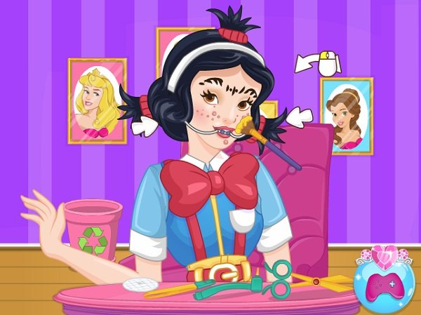 game Các nàng công chúa Disney xấu xí hình ảnh 1 game Cac nang cong chua Disney xau xi hinh anh 1