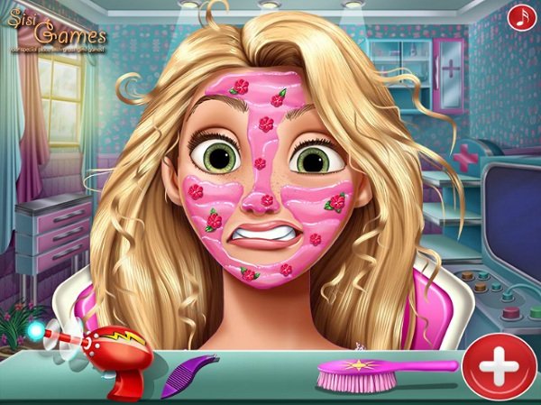game Chữa bệnh cho công chúa tóc mây rapunzel game Chua benh cho cong chua toc may rapunzel