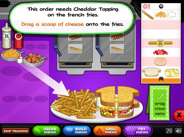 game Cửa hàng bánh sandwich phô mai của Papa hình ảnh 2 game Cua hang banh sandwich pho mai cua Papa hinh anh 2