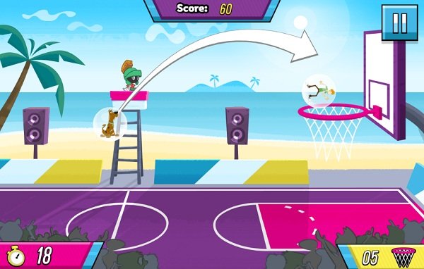 game Bóng rổ đồng đội hình ảnh 2 game Bong ro dong doi hinh anh 2