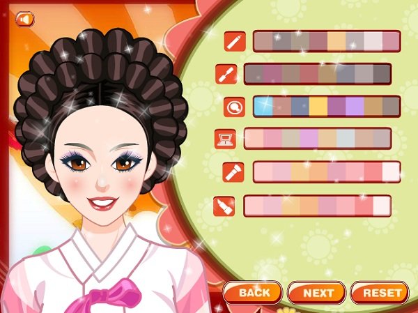 game Thời trang Hàn Quốc cổ xưa game Thoi trang Han Quoc co xua
