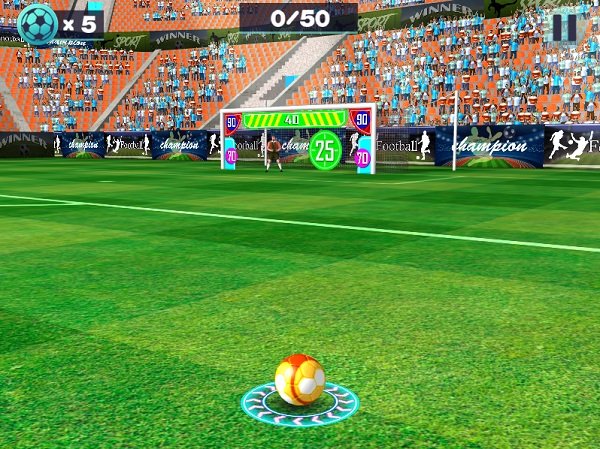 game Sút phạt 3D hình ảnh 2 game Sut phat 3D hinh anh 2