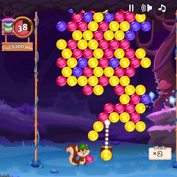 game Bắn bóng rừng xanh hình ảnh 2 game Ban bong rung xanh hinh anh 2