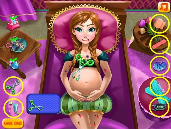 game Cấp cứu bà bầu Anna hình ảnh 2 game Cap cuu ba bau Anna hinh anh 2