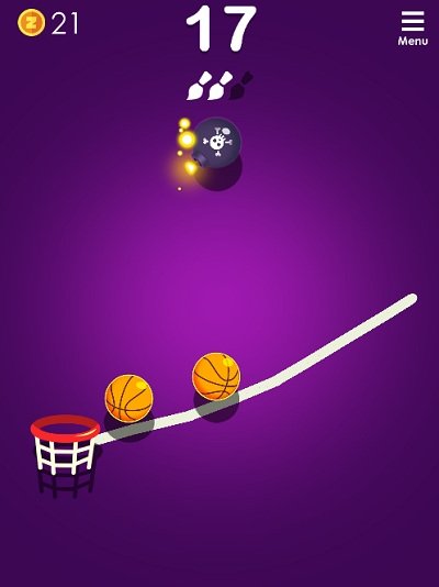 game Vẽ đường bóng rổ hình ảnh 2 game Ve duong bong ro hinh anh 2