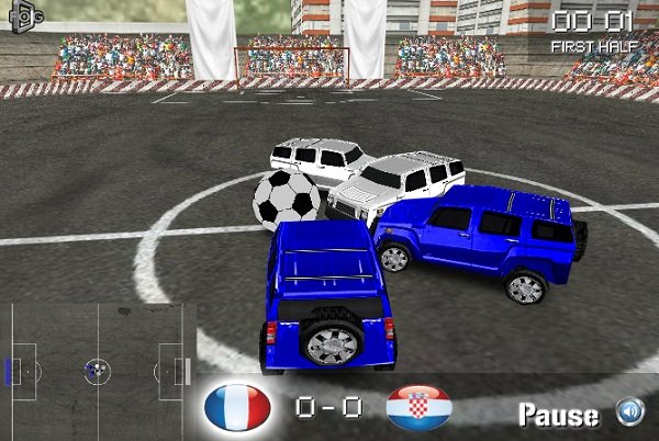 game Đua xe đá bóng hình ảnh 3 game Dua xe da bong hinh anh 3