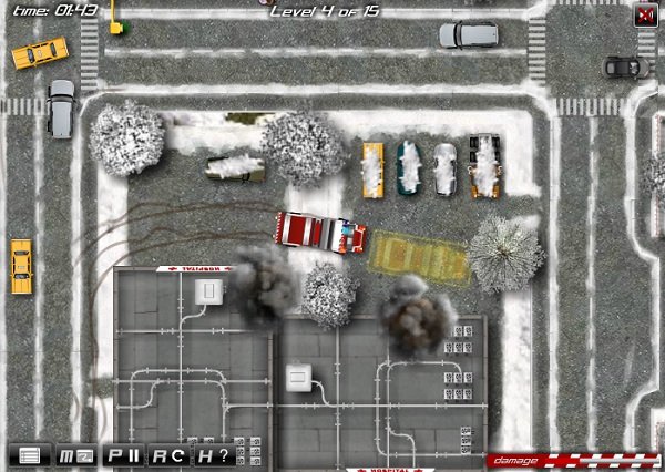 game Lái xe cứu hỏa hình ảnh 2 game Lai xe cuu hoa hinh anh 2