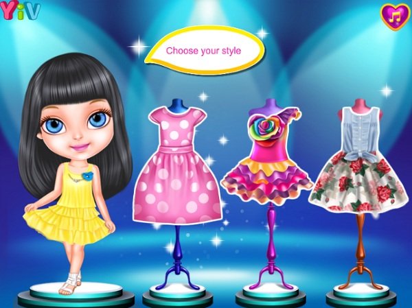 game Thời trang bé gái hình ảnh 1 game Thoi trang be gai hinh anh 1