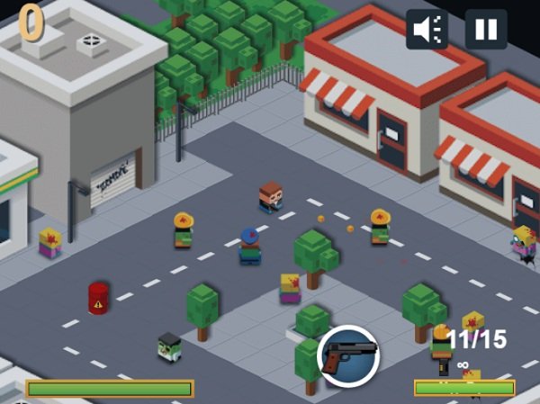 game Minecraft Survival diệt zombie hình ảnh 1 game Minecraft Survival diet zombie hinh anh 1