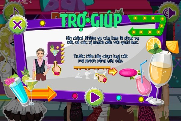 game Phục vụ quán Bar hình ảnh 1 game Phuc vu quan Bar hinh anh 1